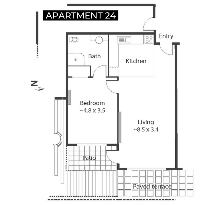 Apartment 24 Floorplan
